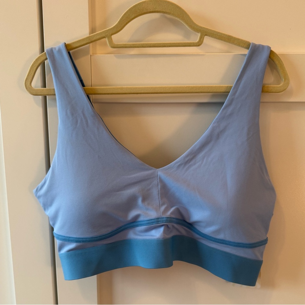 Fabletics convertible  Blue Sports Bra